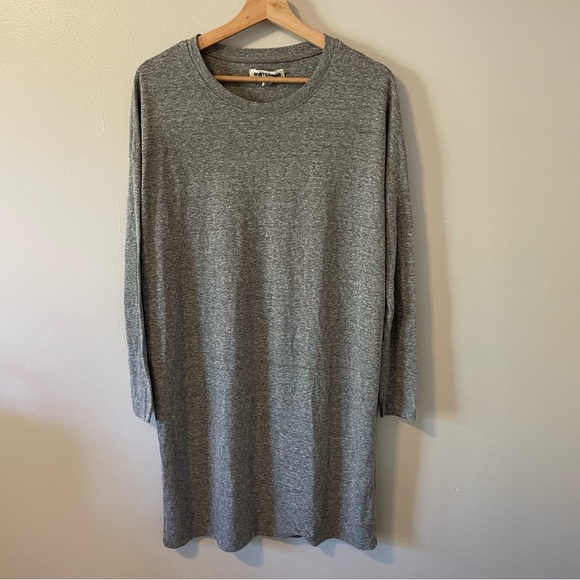 Madewell Rivet & Thread Ex Boyfriend T Shirt Dress Oversized XS - Picture 3 of 6